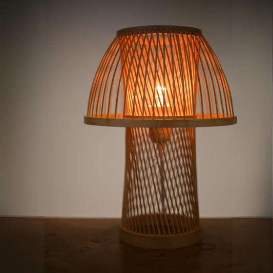 Handcraft Bamboo Table Lamp