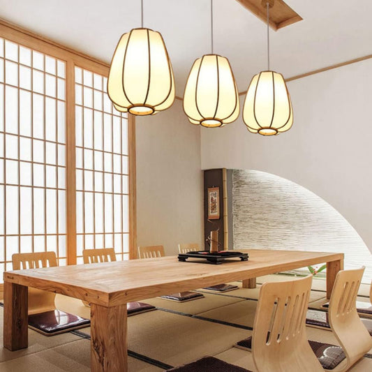 Hand Woven Modern Bamboo Pendant Light