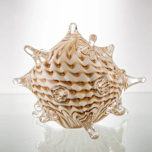 Creative Handmade Art Glass Seashell Décor Ornaments
