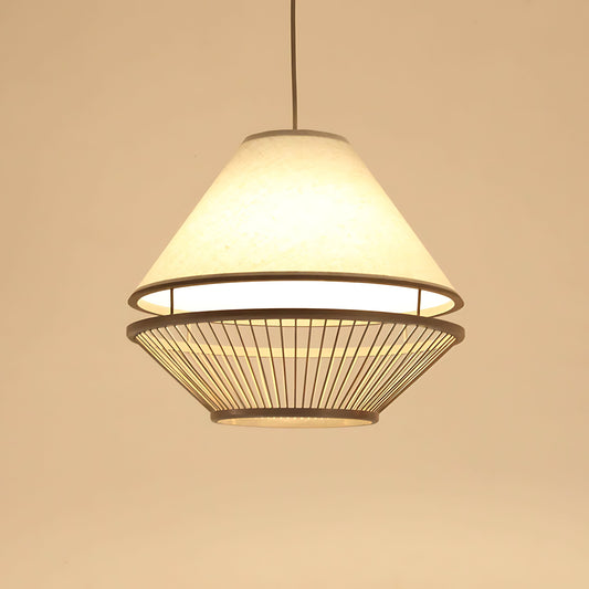 Chinese Style Bamboo Chandelier Pendent Lamp