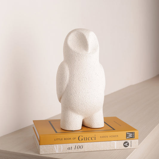 Owl Figurine Tabletop Décor Accent