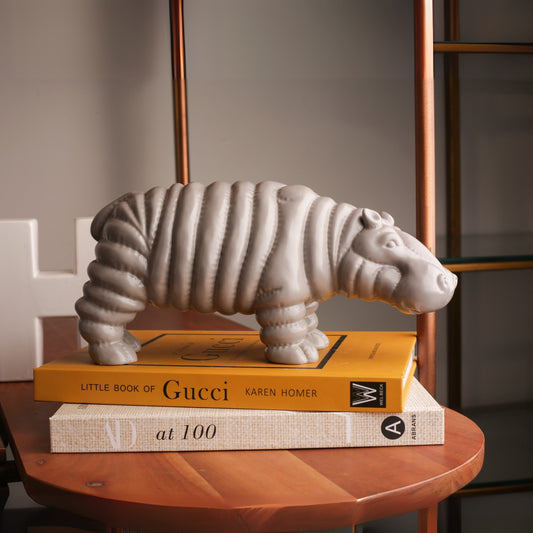Hippopotamus Figurine Table Décor Ornament