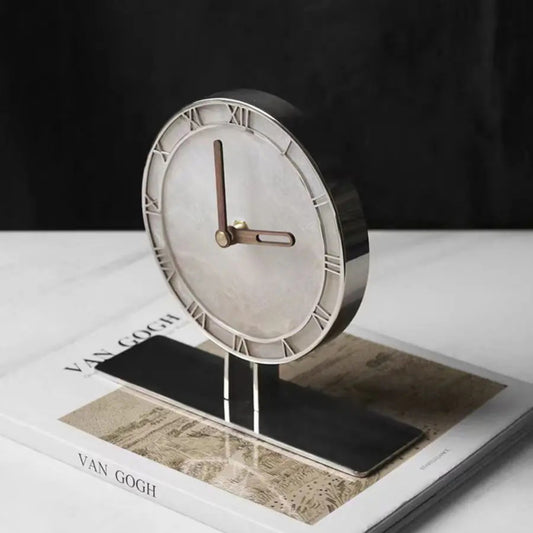 Marble Standing Clock Pendulum Décor