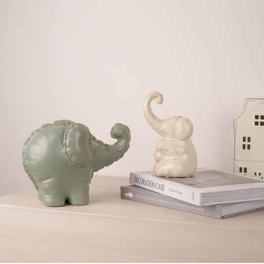 Funny Little Elephant Figurine