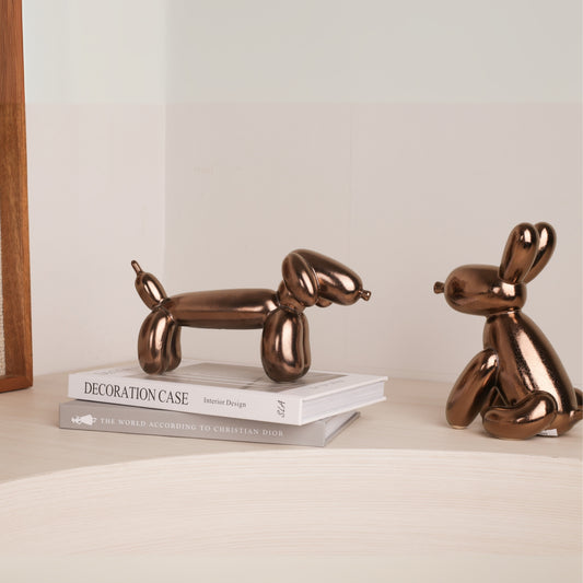Balloon Dog Figurine Table Décor Ornament