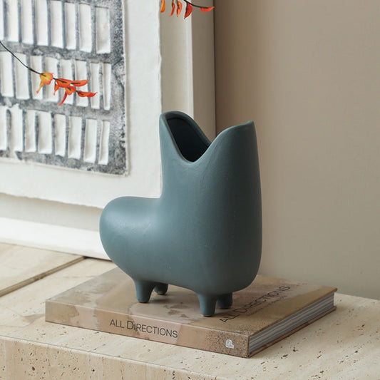 Boot Shaped Table Décor Flower Vase