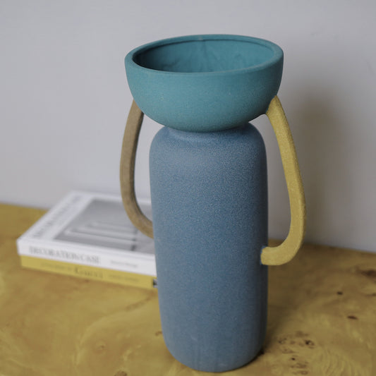 Multicolour Amphorae Flower Vase