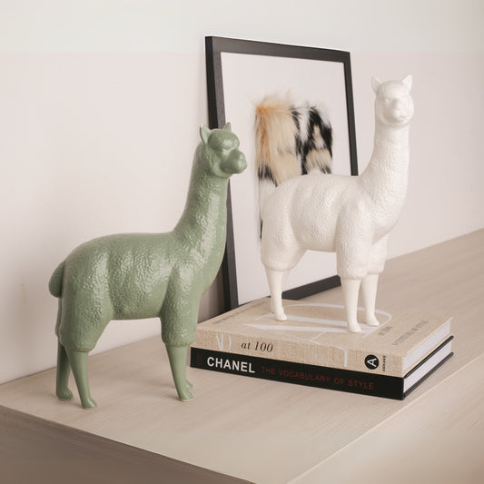 Alpaca Animal Figurine Table Ornament