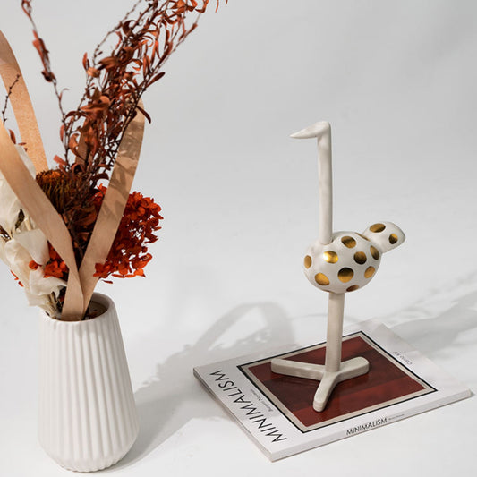 Long Legged Crane Tabletop Ornament