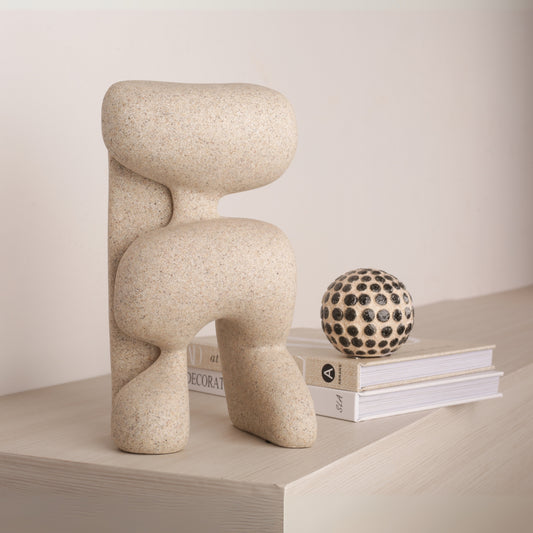 Beige Monster Decorative Ornament