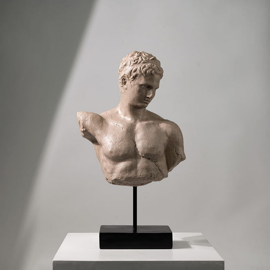 Human Vintage Resin Figurine