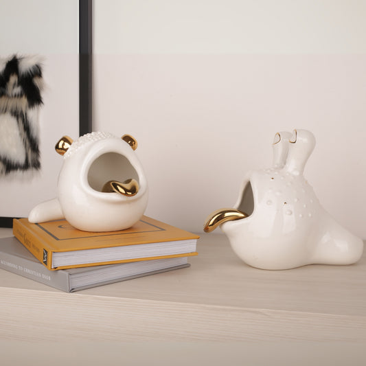 Golden Fish Figurine Decorative Ornament