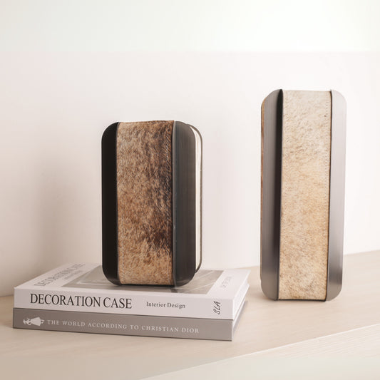 Multicolour Leather Tabletop Vase