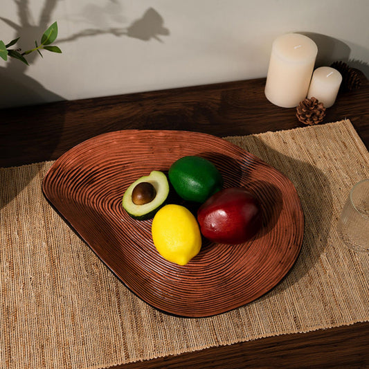 Abstarct Art Resin Decorative Tray