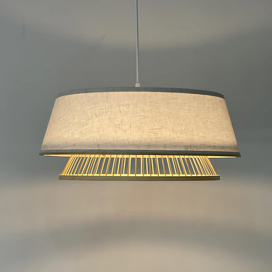Hand Woven Bamboo Pendent Ceiling Light Shade