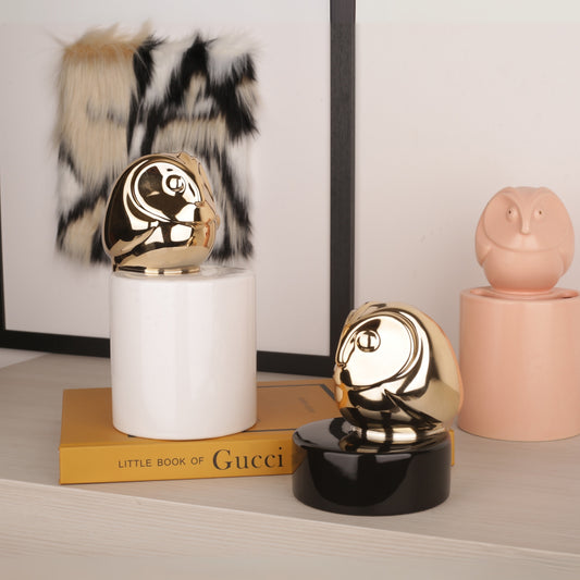 Gold Owl Animal Tabletop Décor