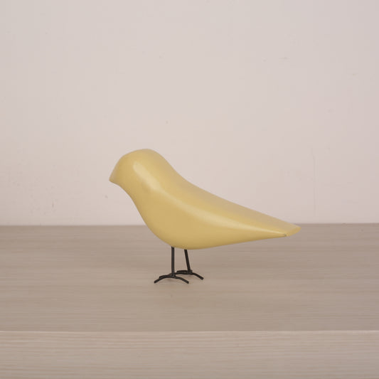 Multicolor Crow Figurine With Iron Nail Legs
