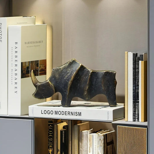 Rhinoceros Tabletop Décor Ornament
