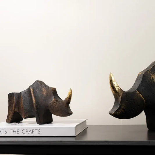Rhinoceros Tabletop Décor Ornament