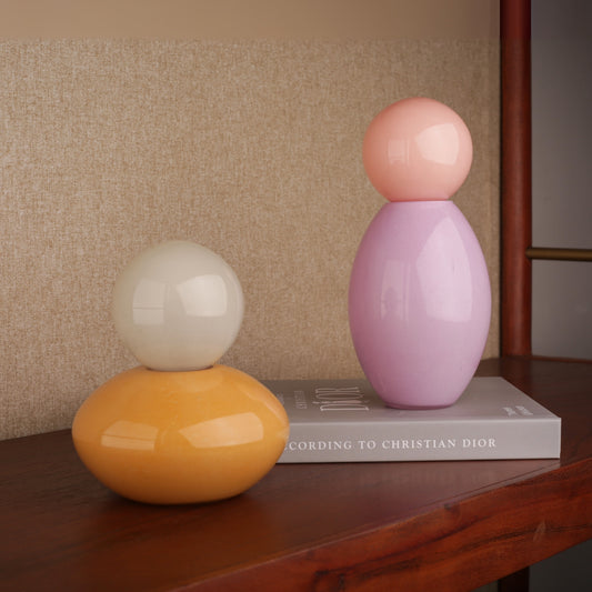 Multicolor Glass Versatile Decorative Accents