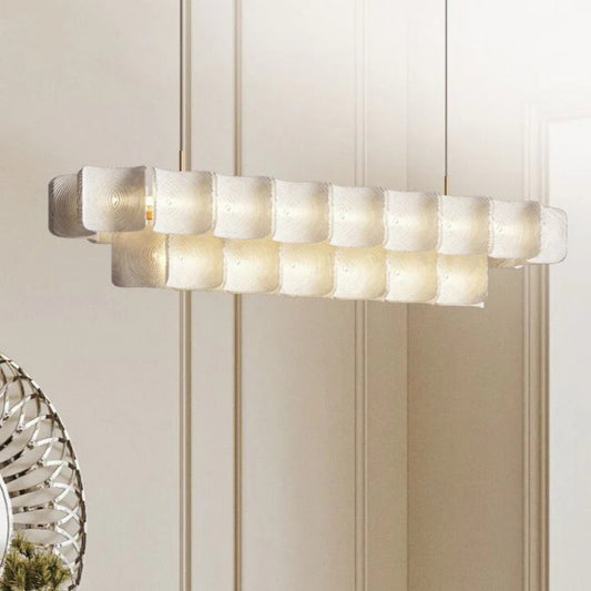 Acrylic Liner Ripple Pendent Light