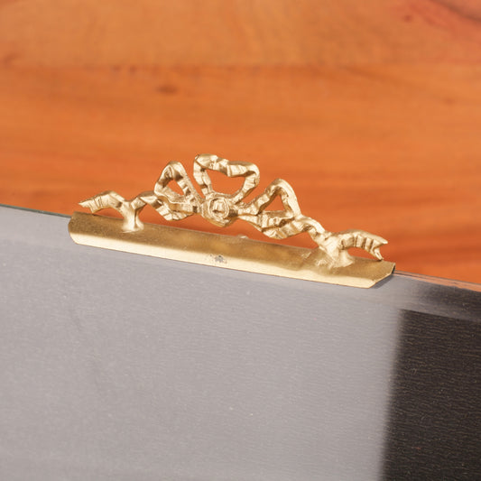 Brass Frame Glass Table Photo Frame