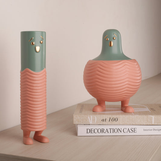 Handmade Ceramic Modern Antique Design Candle Holder