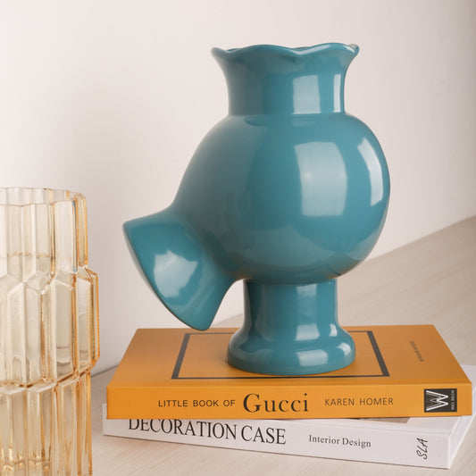 Abstract Design Handmade Flower Vase