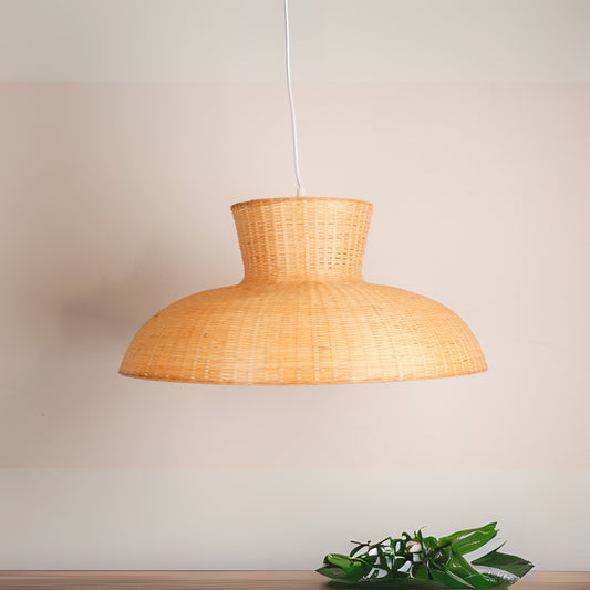 Japanese Style Bamboo Wicker Pendant Light