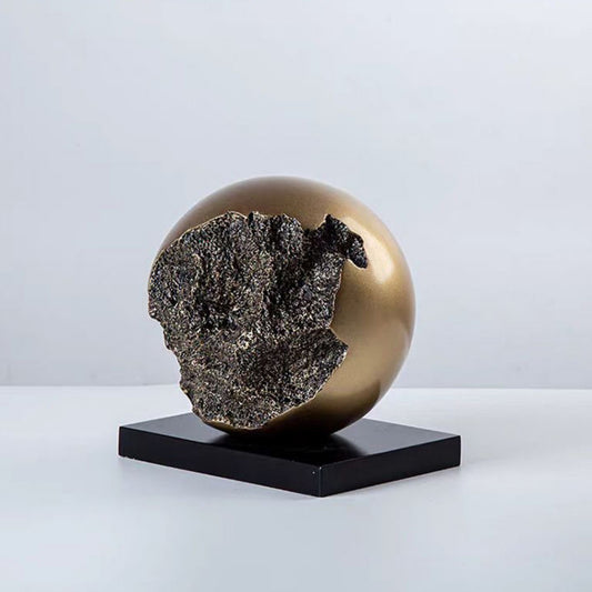 Round Ball Ornament Desktop Decoration Art Sculpture
