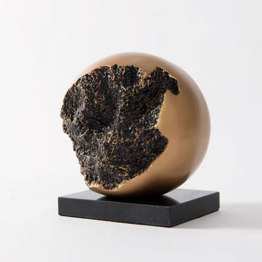 Round Ball Ornament Desktop Decoration Art Sculpture