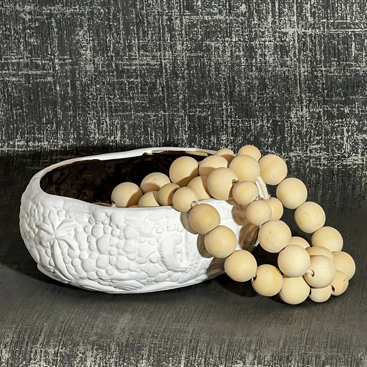 Tree Design Deep Decorative Sun Bowl