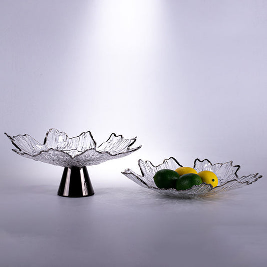 Minimalist Art Fruit Plate High-End Glass Ornament