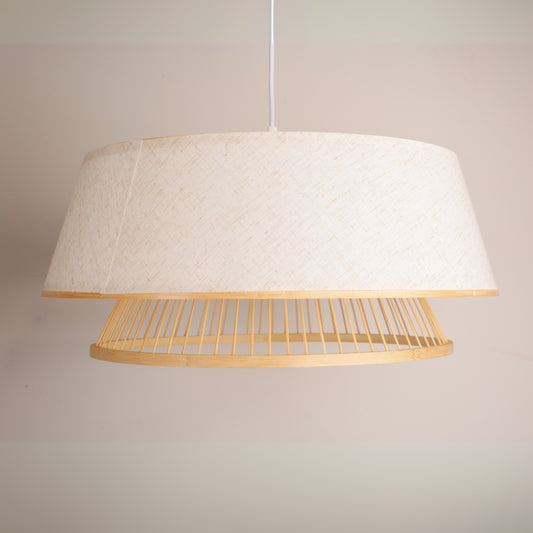 Natural Bamboo Pendant Light Shade