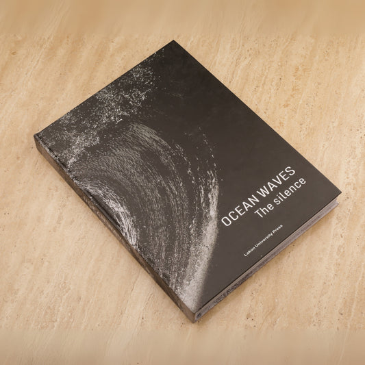 Ocean Waves The Silence Decorative Faux Book