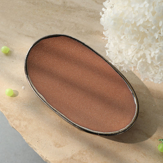 Oval Ceramic Decorative Plate
