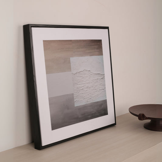 Abstract Geometric Shape Canvas Painting