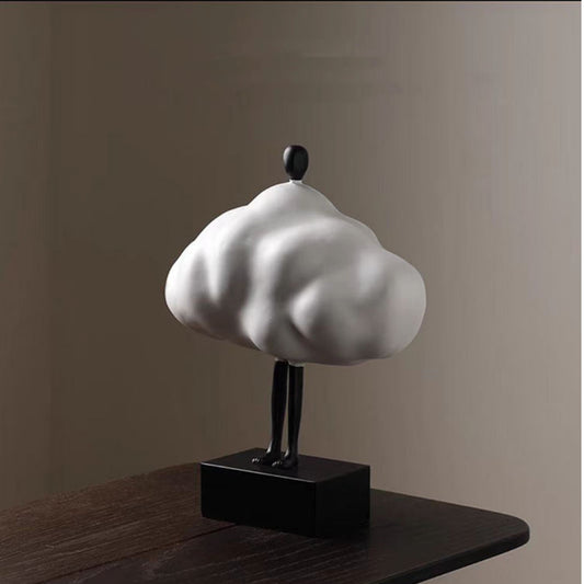 White Cloud Figure Ornament
