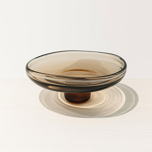 Handmade Glass Fruit Bowl