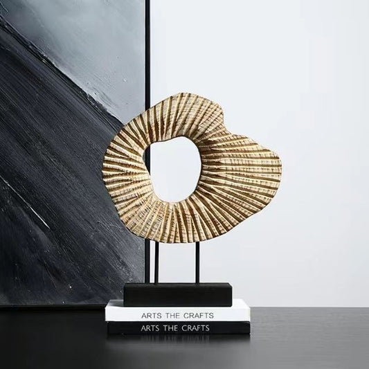 Geometric Distortion Decorative Accent