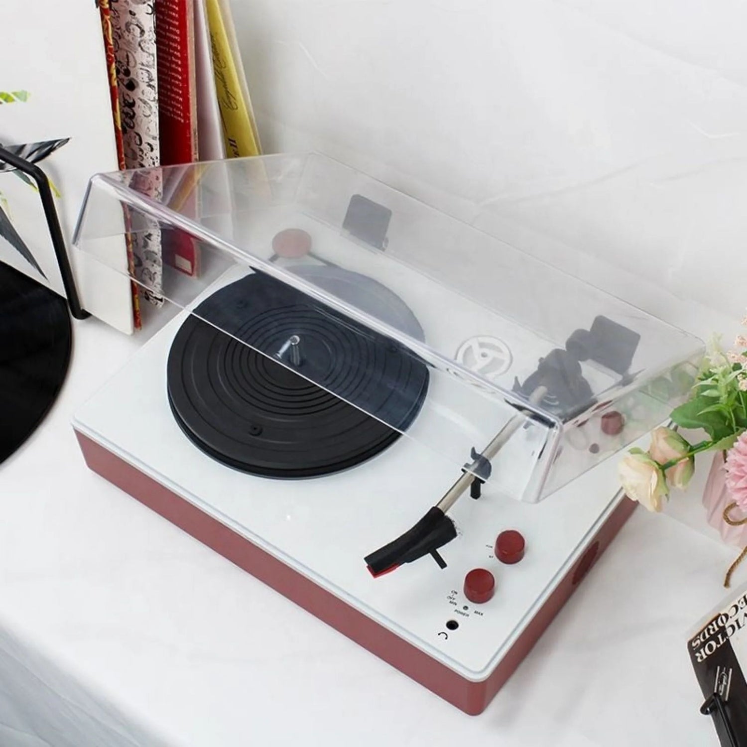 Vinyl Player & Seakers