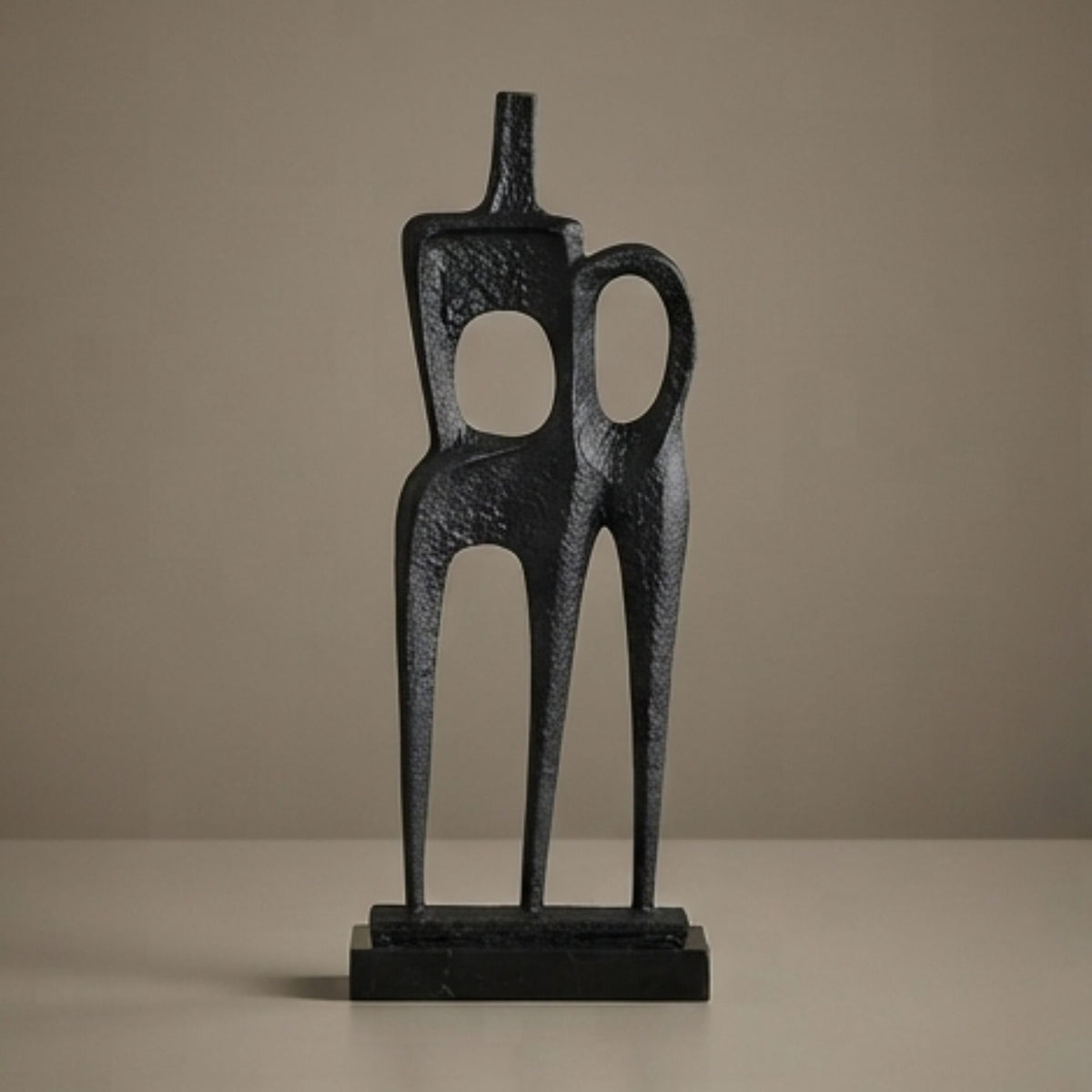 Shadow Adjoining Decorative Showpiece(Bronze, Black)