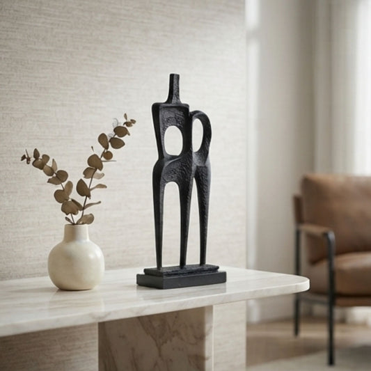 Shadow Adjoining Decorative Showpiece(Bronze, Black)