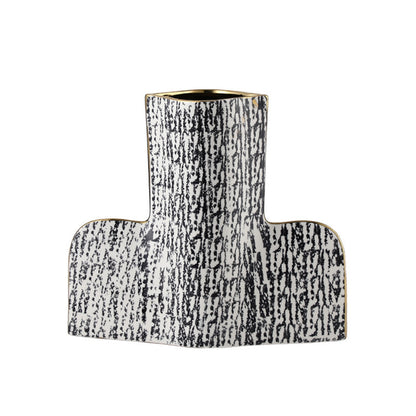 Woven Pattern Table Décor Vase