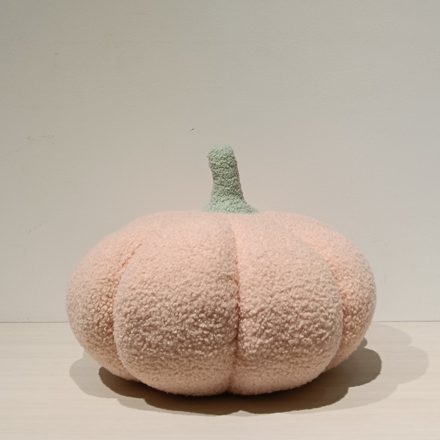Teddy Fur Pumpkin Cushion