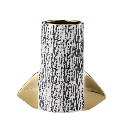 Woven Pattern Table Décor Vase