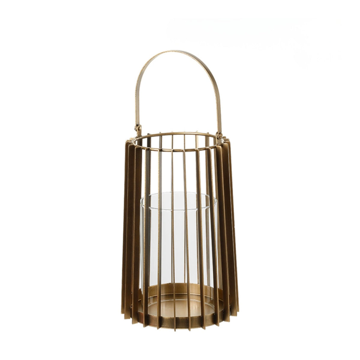 Cage Shadow Metal Lantern/ Candle Holder