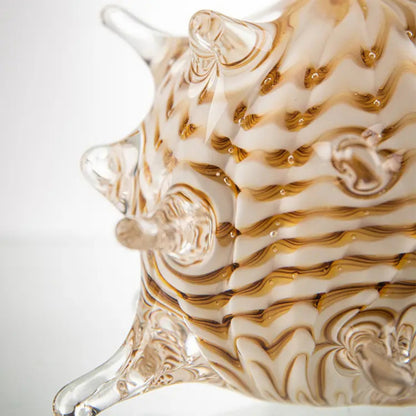 Creative Handmade Art Glass Seashell Décor Ornaments