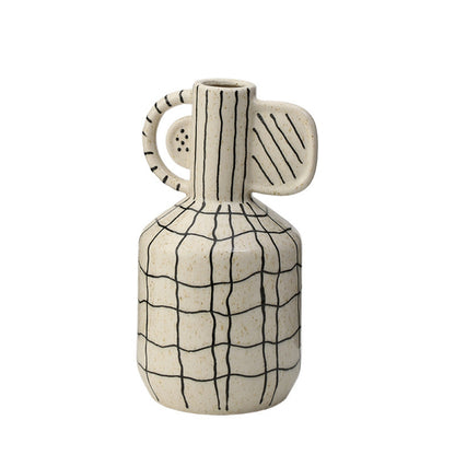 Big Ear Black Line Flower Vase