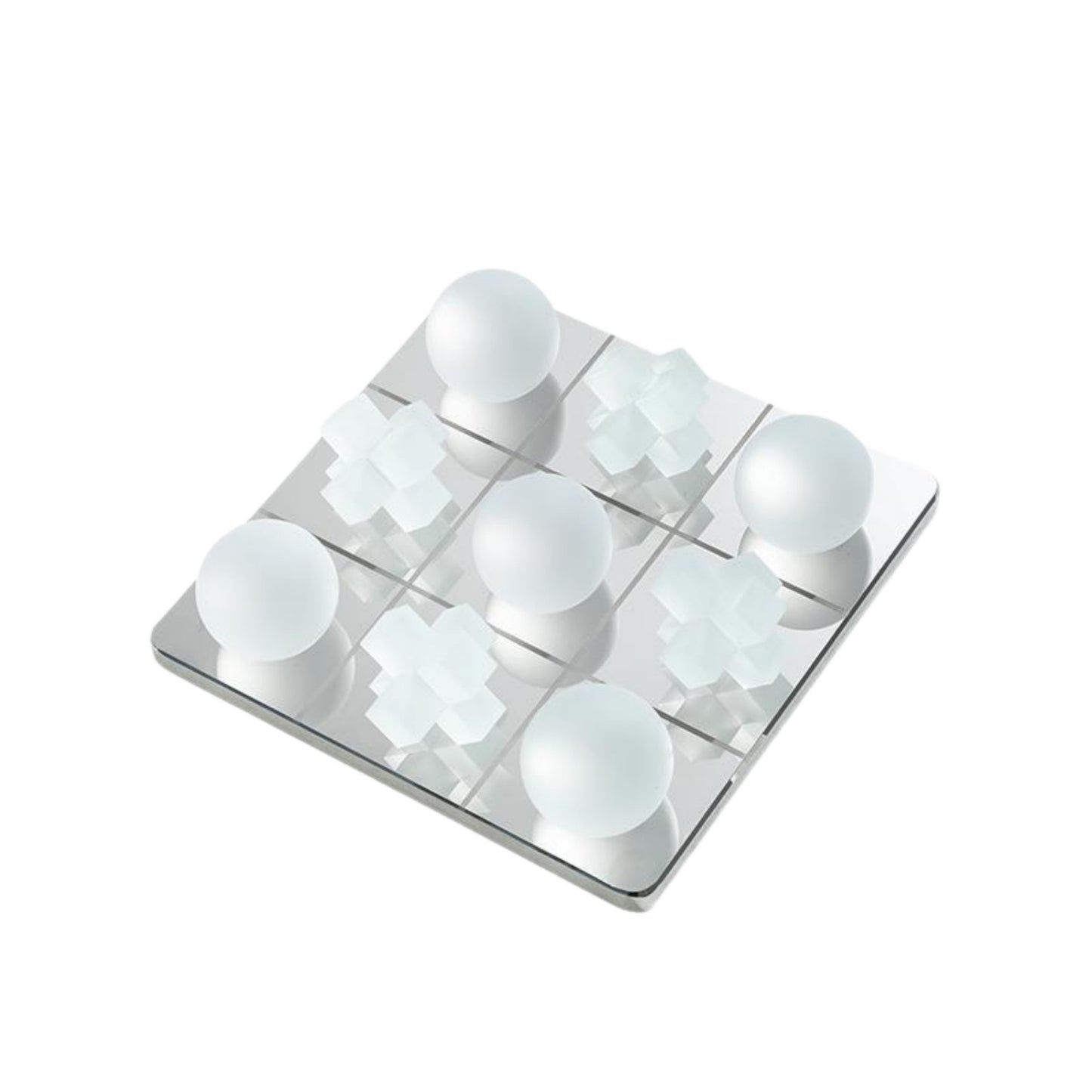 Square Crystal Board Game Decorative Ornament
